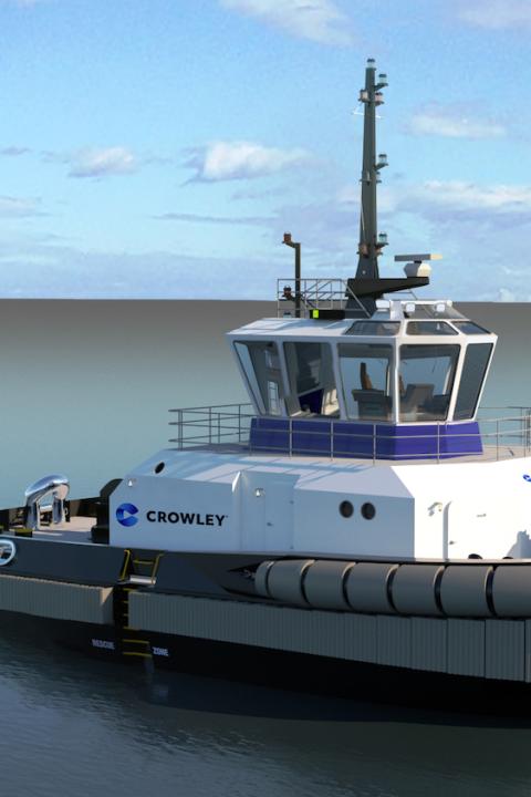 Crowley eWolf electric tugboat - Decarbonizing the Maritime Industry